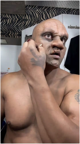 ಗುರುತೇ ಸಿಗದ ರೀತಿಯಲ್ಲಿ ಬಿಗ್ ಬಾಸ್ ರಘು ಮೇಕಪ್