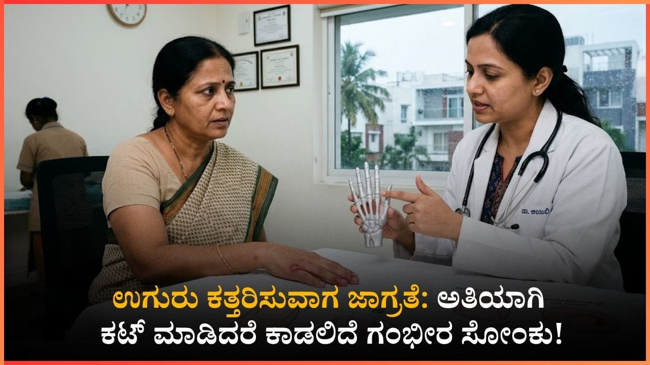 ಉಗುರಿನ ಎಷ್ಟು ಭಾಗ ಕತ್ತರಿಸಬೇಕು? ತಪ್ಪು ರೀತಿಯಲ್ಲಿ ಉಗುರು ಕಟ್ ಮಾಡಿದರೆ ಬೆರಳಿನ ಮಾಂಸಕ್ಕೆ ಅಪಾಯ