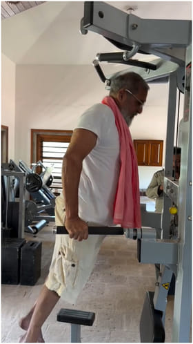 75ನೇ ವಯಸ್ಸಿನಲ್ಲಿ ನಾನಾ ಪಾಟೇಕರ್ ವರ್ಕೌಟ್ ನೋಡಿ