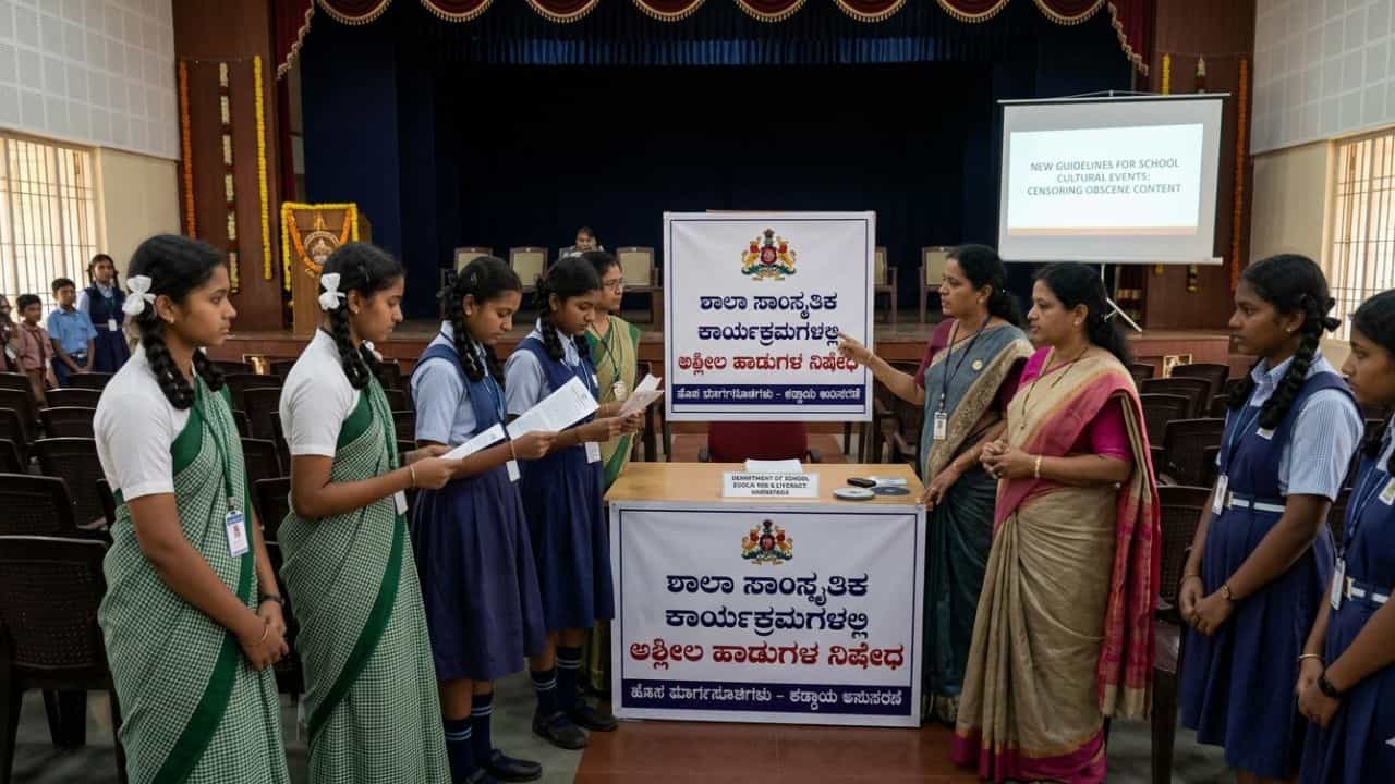 ಶಾಲಾ ಕಾರ್ಯಕ್ರಮಗಳಲ್ಲಿ ಅಶ್ಲೀಲ ಹಾಡುಗಳಿಗೆ ಕೋಕ್​​: ಇವಿಷ್ಟೇ ಸಾಂಗ್​​ಗಳಿಗೆ ಮಾತ್ರ ಇನ್ಮುಂದೆ ಅವಕಾಶ