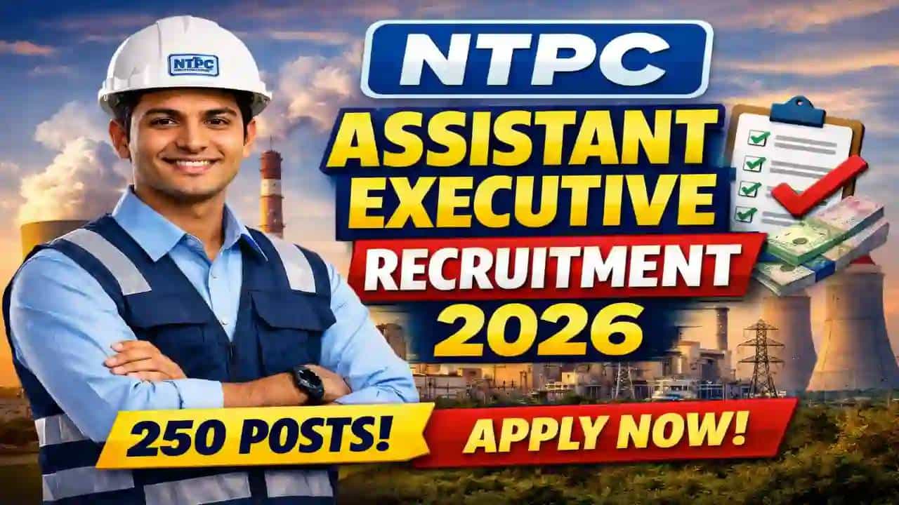 NTPC Recruitment 2026: ಎನ್‌ಟಿಪಿಸಿ ನೇಮಕಾತಿ; ಎಂಜಿನಿಯರಿಂಗ್ ಪದವೀಧರರಿಗೆ ಭರ್ಜರಿ ಅವಕಾಶ,55,000ರೂ. ವೇತನ!