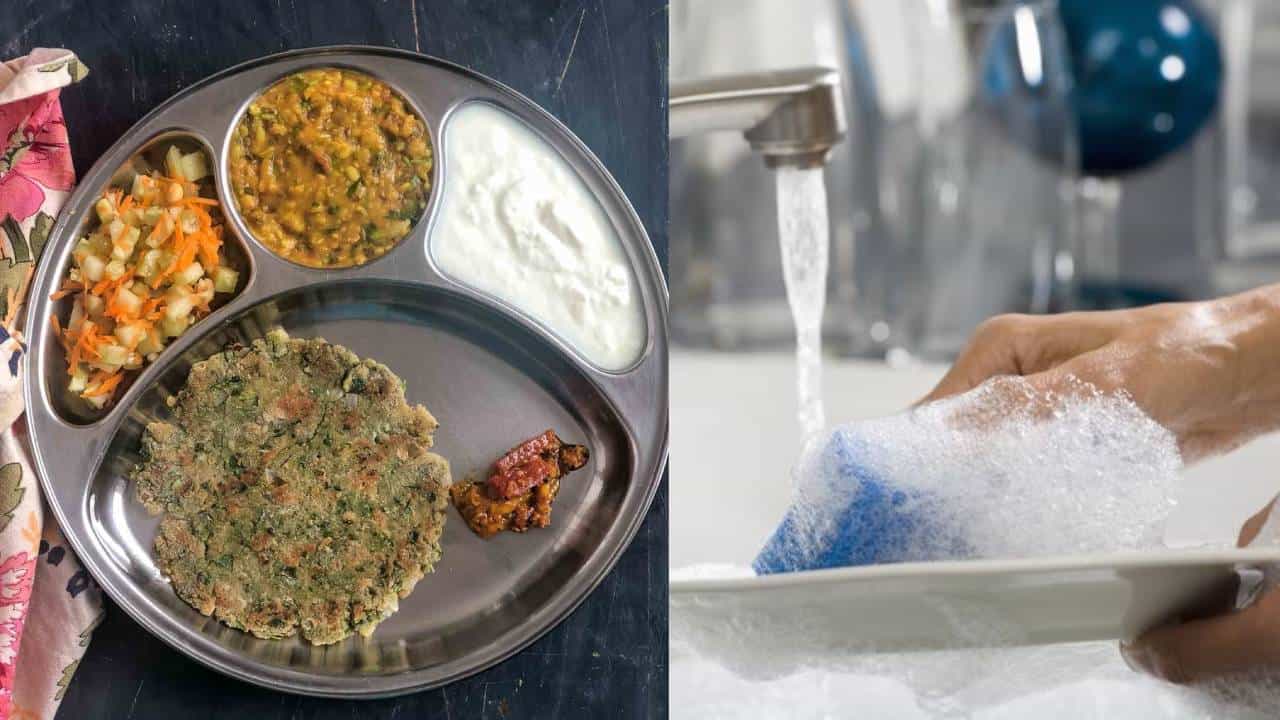 Spiritual Tips: ಮನೆಯಲ್ಲಿ ಊಟದ ನಂತರ ನಮ್ಮ ತಟ್ಟೆಯನ್ನು ನಾವೇ ತೊಳೆಯಬೇಕು ಯಾಕೆ ಗೊತ್ತಾ? Spiritual Tips: ಮನೆಯಲ್ಲಿ ಊಟದ ನಂತರ ನಮ್ಮ ತಟ್ಟೆಯನ್ನು ನಾವೇ ತೊಳೆಯಬೇಕು ಯಾಕೆ ಗೊತ್ತಾ?