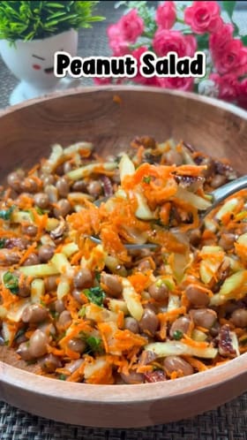 ಕಡಲೆಕಾಯಿಯಿಂದ ಮಾಡಿ ಆರೋಗ್ಯಕರ ಸಲಾಡ್