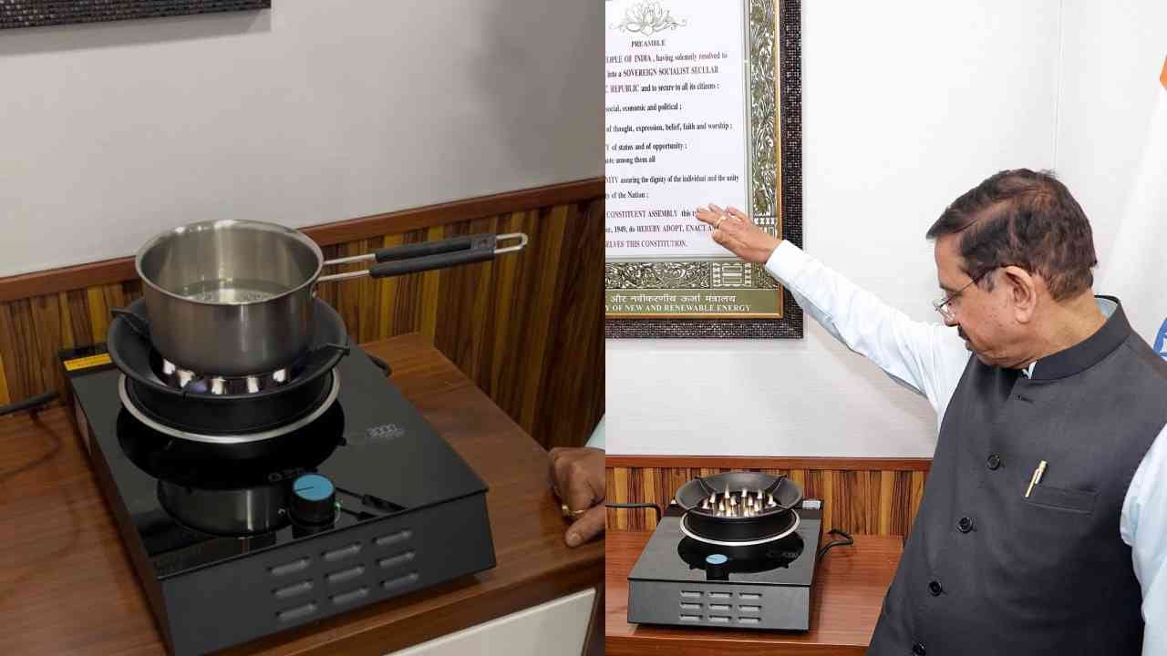 ಗ್ಯಾಸ್ ಸಮಸ್ಯೆಯಿಂದಾಗಿ ಸ್ವಾವಲಂಬನೆ ಹೆಜ್ಜೆ: ವಿನೂತನ ತಂತ್ರಜ್ಞಾನದ ವಿದ್ಯುತ್ ಸ್ಟೌ ಪರಿಚಯಿಸಿದ ಜೋಶಿ