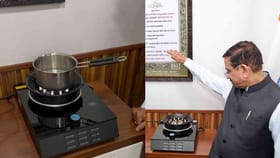 ಸ್ವಾವಲಂಬನೆ ಹೆಜ್ಜೆ:ವಿನೂತನ ತಂತ್ರಜ್ಞಾನದ ವಿದ್ಯುತ್ ಸ್ಟೌ ಪರಿಚಯಿಸಿದ ಜೋಶಿ