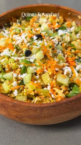 ಕ್ವಿನೋವಾ ಕೋಸಂಬರಿ ಸಲಾಡ್ ರೆಸಿಪಿ