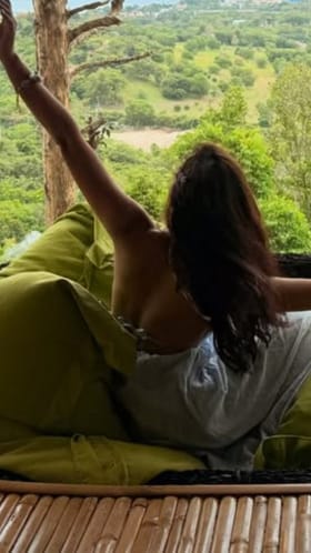 ಮರದ ಮೇಲೆ ಮನೆ, ಮನೆಯಲ್ಲಿ ನಟಿ ರಚನಾ ಇಂಧರ್: ವಿಡಿಯೋ