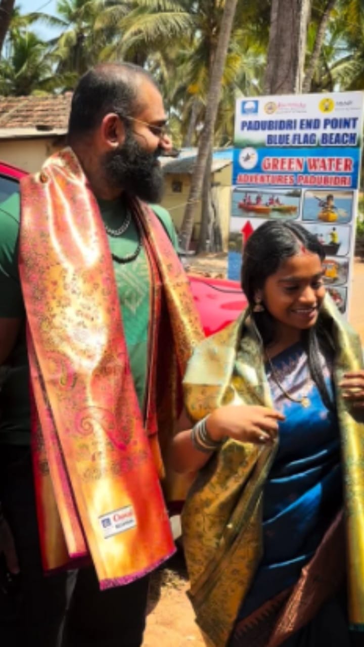 ಉಡುಪಿಯಲ್ಲಿ ರಘು ಮತ್ತು ರಕ್ಷಿತಾ: ವಿಡಿಯೋ ನೋಡಿ