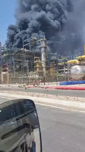 ರಾಜಸ್ಥಾನದ ಪಚ್ಪದ್ರಾ ಸಂಸ್ಕರಣಾಗಾರದಲ್ಲಿ ಬೆಂಕಿ ಅವಘಡ