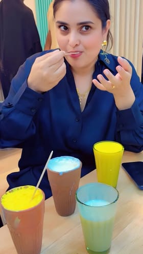 ಬೇಸಗೆಯ ಬಿಸಿಲಲ್ಲಿ ಲಸ್ಸಿ ಸವಿದು ವಾವ್ ಎಂದ ನಟಿ ರಮ್ಯಾ