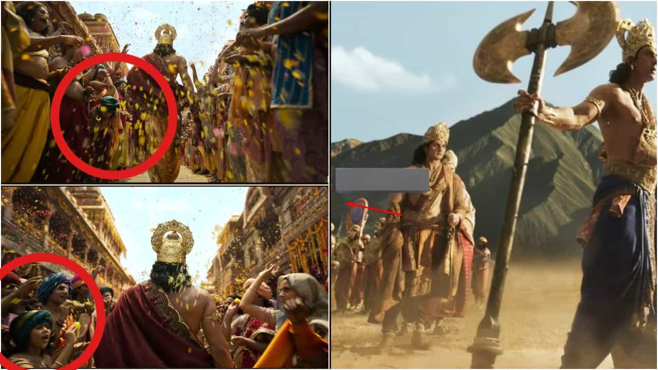 ‘ರಾಮಾಯಣ’ ಟೀಸರ್​ನಲ್ಲಿ ದೊಡ್ಡ ತಪ್ಪು; AI ಅಲ್ಲಿ ಮಾಡಿದ್ದು ಎಂದು ಕಂಡು ಹಿಡಿದ ಫ್ಯಾನ್ಸ್