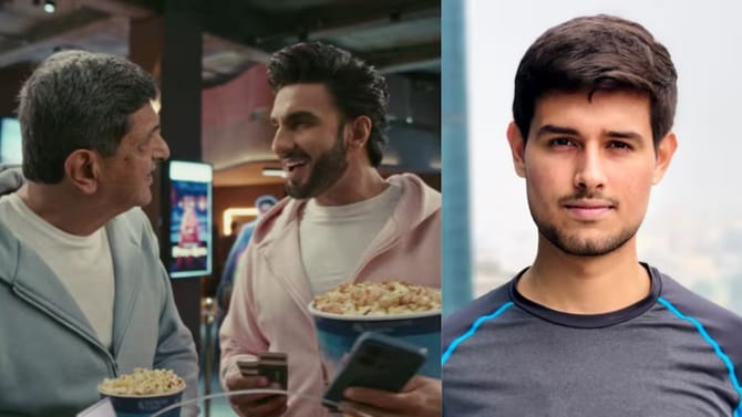 ಮಾವನ ಜೊತೆ ಸೇರಿ ಧ್ರುವ್ ರಾಠಿಗೆ ಟಾಂಗ್ ಕೊಟ್ಟ ರಣ್ವೀರ್ ಸಿಂಗ್