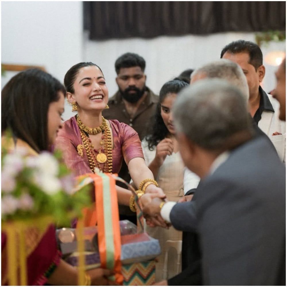 ರಶ್ಮಿಕಾ ಮಂದಣ್ಣ ಮೊಗದಲ್ಲಿ ಯಾವಾಗಲೂ ನಗು ಮಾಸುವುದಿಲ್ಲ. ಅದಕ್ಕೆ ಈ ಫೋಟೋಗಳೇ ಸಾಕ್ಷಿ. ಅವರು ಸದಾ ನಗಲು ಪ್ರಯತ್ನಿಸುತ್ತಾ ಇರುತ್ತಾರೆ. ಅವರ ನಗು ಎಂದಿಗೂ ಮಾಸುವುದಿಲ್ಲ. 