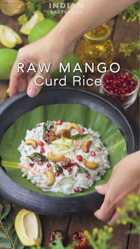 ಮಾವಿನಕಾಯಿ ಮೊಸರನ್ನ