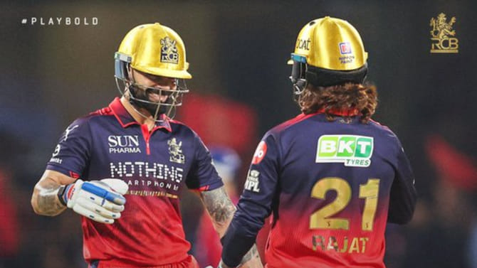 ಲಕ್ನೋ ವಿರುದ್ಧ ಆರ್​ಸಿಬಿಗೆ 5 ವಿಕೆಟ್ ಜಯ