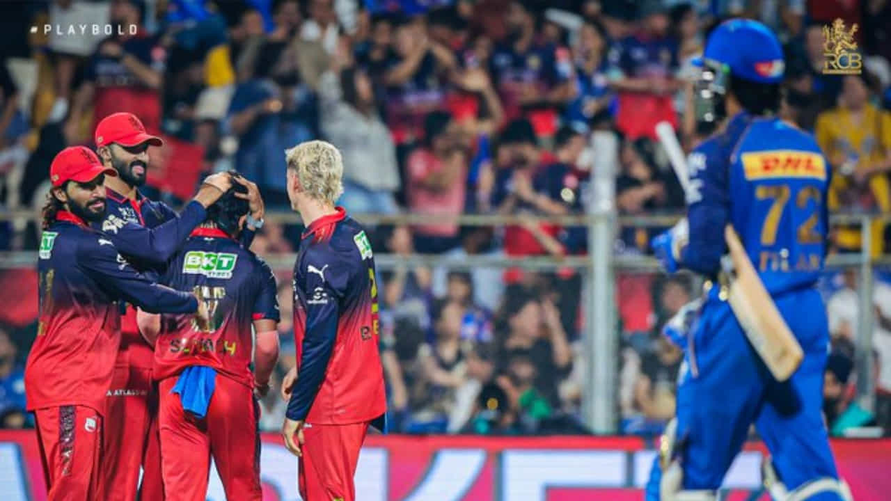 MI vs RCB: ವಾಂಖೆಡೆಯಲ್ಲಿ ಮುಂಬೈಗೆ ಮಣ್ಣು ಮುಕ್ಕಿಸಿದ ಆರ್​ಸಿಬಿ