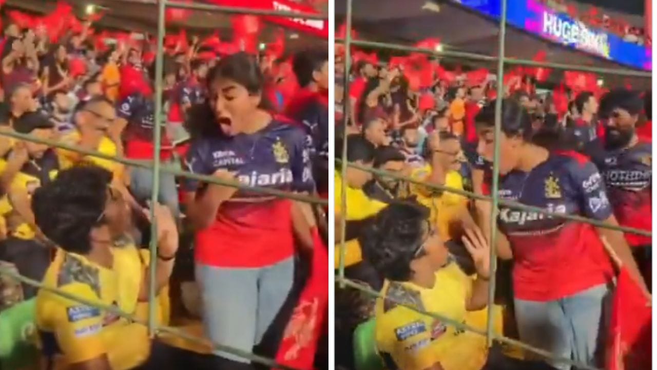 “ಇದು ನಮ್ಮ ಮೈದಾನ, ನಮ್ಮ ಹವಾ!”: ಆರ್​ಸಿಬಿ ಅಭಿಮಾನಿ ಅಬ್ಬರಕ್ಕೆ ಸಿಎಸ್​​ಕೆ ಫ್ಯಾನ್ಸ್ ಗಪ್​​​​ಚುಪ್