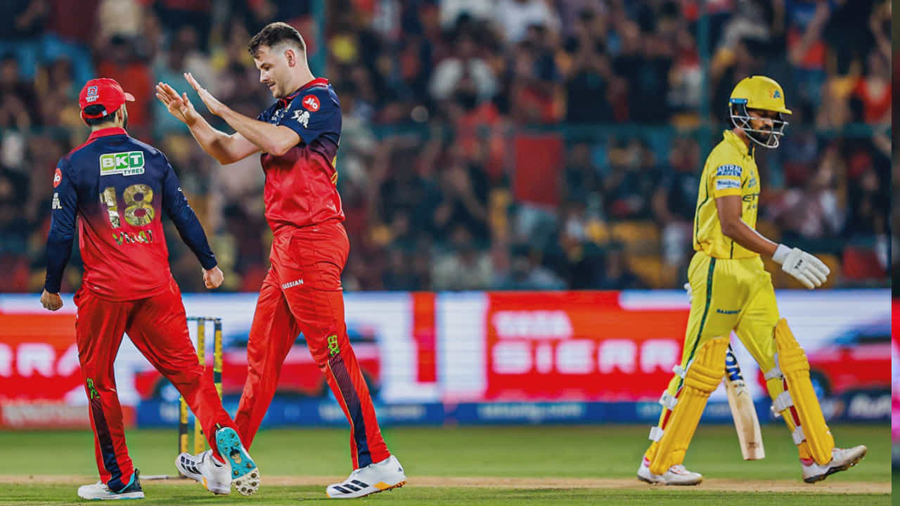 RCB vs CSK: ಚಿನ್ನಸ್ವಾಮಿಯಲ್ಲಿ ಚೆನ್ನೈ ತಂಡವನ್ನು ಚೆಂಡಾಡಿದ ಆರ್​ಸಿಬಿ
