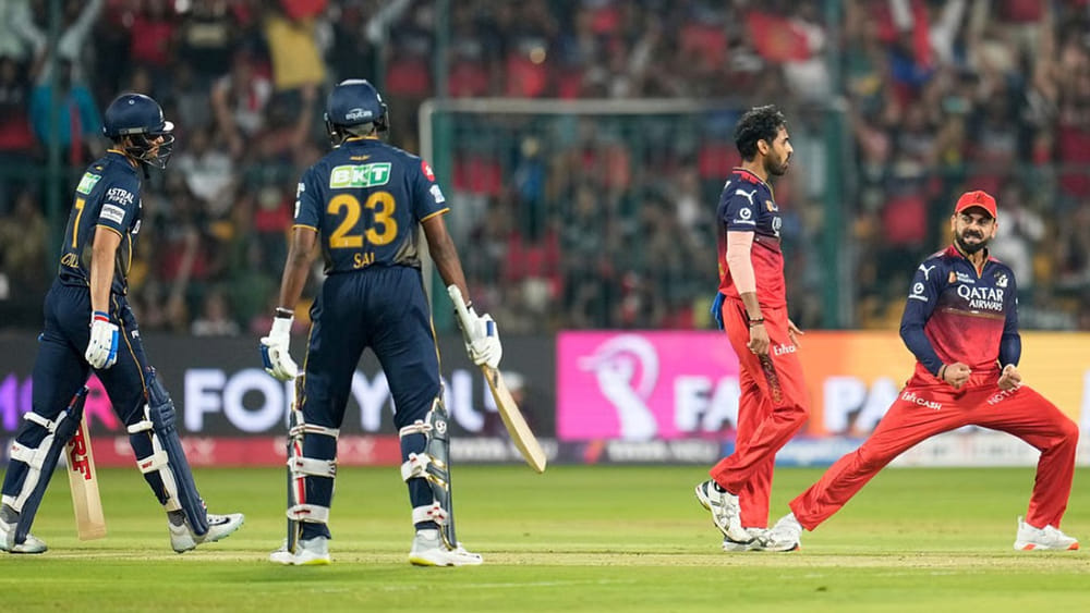 IPL 2026: ಮುಂಬೈ ವಿರುದ್ಧ ಹೀನಾಯವಾಗಿ ಸೋತು ಬೆಂಗಳೂರಿಗೆ ಬಂದ ಗುಜರಾತ್