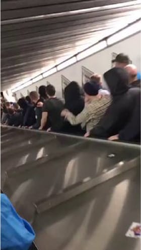 ಮೆಟ್ರೋದಲ್ಲಿ ಕಂಟ್ರೋಲ್ ತಪ್ಪಿದ ಎಸ್ಕಲೇಟರ್