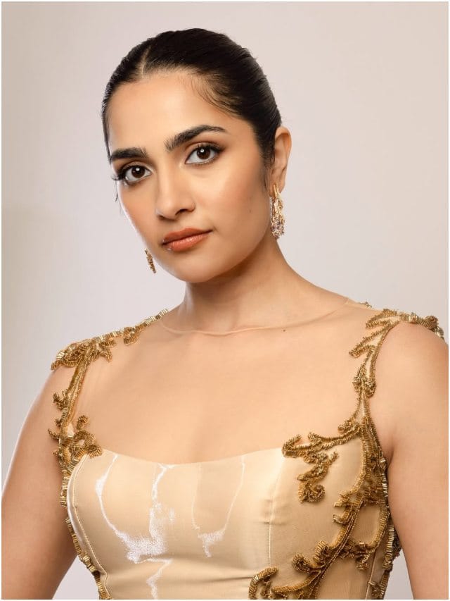 ದಂತದ ಗೊಂಬೆ ರೀತಿ ಕಾಣಿಸಿದ ರುಕ್ಮಿಣಿ ವಸಂತ್