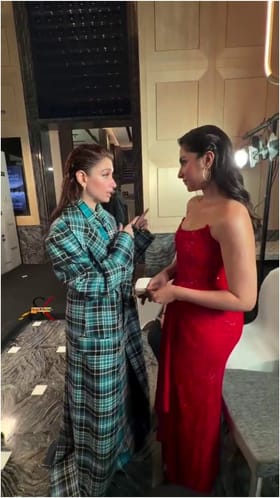 ತಮನ್ನಾ ಜೊತೆ ಚರ್ಚಿಸಿದ ರುಕ್ಮಿಣಿ ವಸಂತ್