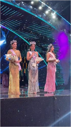 ಶಾಸಕನ ಮಗಳು ಸಾಧ್ವಿ ಸೈಲ್ ಮಿಸ್ ಇಂಡಿಯಾ ಗೆದ್ದ ಮೂಮೆಂಟ್ ನೋಡಿ