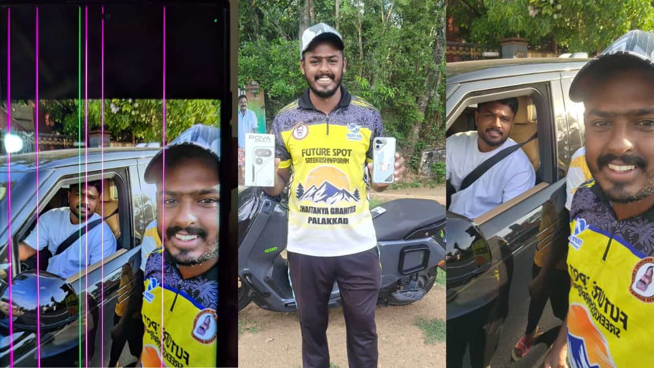 ನೀನು ಬಂಗಾರದ ಮನುಷ್ಯ ಕಣಯ್ಯ!: ಅಭಿಮಾನಿಯ ಫೋನ್ ನೋಡಿ ಕರಗಿದ ಸಂಜು ಸ್ಯಾಮ್ಸನ್ ಮನಸ್ಸು ನೀನು ಬಂಗಾರದ ಮನುಷ್ಯ ಕಣಯ್ಯ!: ಅಭಿಮಾನಿಯ ಫೋನ್ ನೋಡಿ ಕರಗಿದ ಸಂಜು ಸ್ಯಾಮ್ಸನ್ ಮನಸ್ಸು