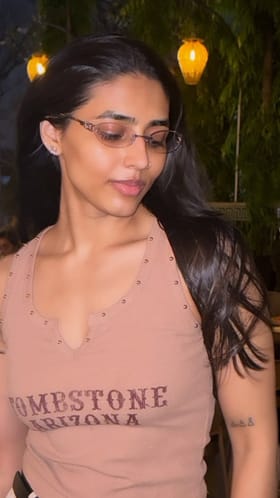 ಕೂಲ್ ಲುಕ್​​ನಲ್ಲಿ ನಟಿ ಸಪ್ತಮಿ ಗೌಡ: ವಿಡಿಯೋ ನೋಡಿ