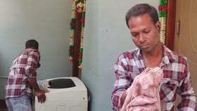 ವಾಷಿಂಗ್ ಮಷಿನ್ ಒಳಗೆ ಬೆಚ್ಚಗೆ ಮಲಗಿತ್ತು ಹಾವು! ಆಮೇಲೇನಾಯ್ತು ನೋಡಿ