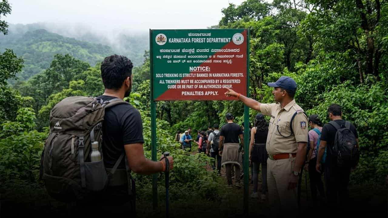 ರಾಜ್ಯದಲ್ಲಿ ಬ್ಯಾನ್ ಆಗುತ್ತಾ ಸೋಲೋ ಟ್ರೆಕ್ಕಿಂಗ್?: ಅನುಭವ ಇದ್ದರೂ ಅಪಾಯ ಫಿಕ್ಸ್, ಯಾಕೆ ಗೊತ್ತಾ? ರಾಜ್ಯದಲ್ಲಿ ಬ್ಯಾನ್ ಆಗುತ್ತಾ ಸೋಲೋ ಟ್ರೆಕ್ಕಿಂಗ್?: ಅನುಭವ ಇದ್ದರೂ ಅಪಾಯ ಫಿಕ್ಸ್, ಯಾಕೆ ಗೊತ್ತಾ?