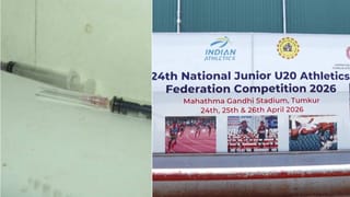 ಶೌಚಾಲಯದಲ್ಲಿ ಸಿರಿಂಜ್‌ಗಳು ಪತ್ತೆ: ತುಮಕೂರಿನಲ್ಲಿ ನಡೆಯುತ್ತಿರುವ ರಾಷ್ಟ್ರೀಯ ಕ್ರೀಡಾಕೂಟದಲ್ಲಿ ಉದ್ದೀಪನ ಶಂಕೆ!