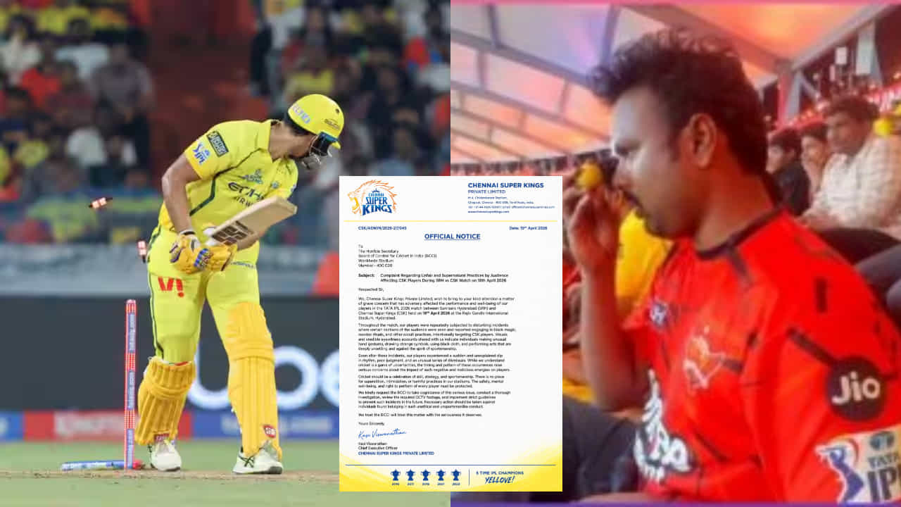 SRH-CSK ಪಂದ್ಯದ ವೇಳೆ ಬ್ಲಾಕ್ ಮ್ಯಾಜಿಕ್; ನಿಂಬೆ ಹಣ್ಣು ಮಂತ್ರಿಸಿದ ಕೂಡಲೇ ಬಿತ್ತು ವಿಕೆಟ್!