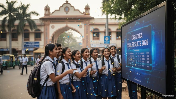 ಇಂದು ಮಧ್ಯಾಹ್ನ 12ಕ್ಕೆ ಎಸ್‌ಎಸ್‌ಎಲ್‌ಸಿ ಫಲಿತಾಂಶ
