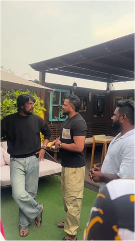 ಸುದೀಪ್ ಜೊತೆ ಪೋಸ್ ಕೊಟ್ಟ ರಜತ್