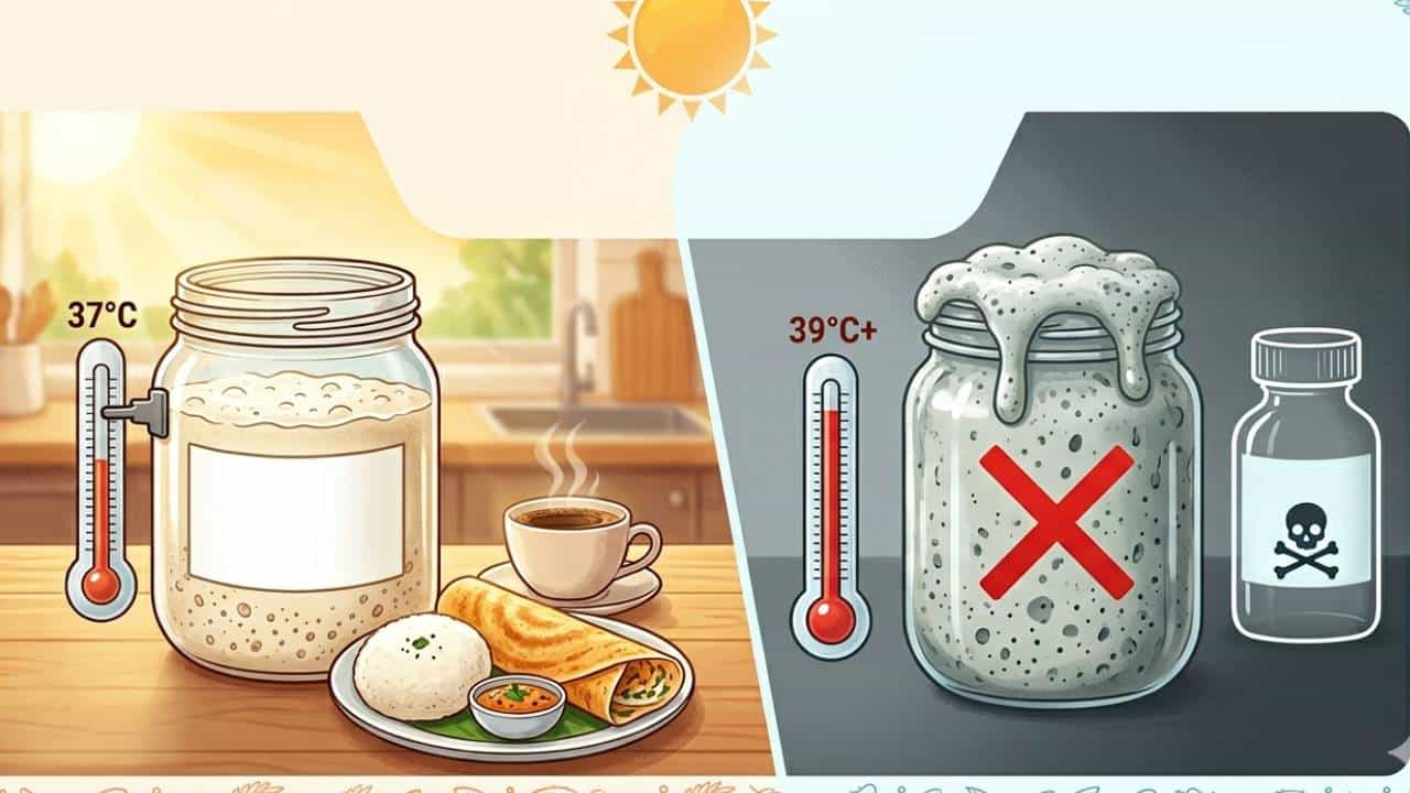 Summer Health Tips: ಬೇಸಿಗೆಯಲ್ಲಿ ಇಡ್ಲಿ,ದೋಸೆ ಹಿಟ್ಟು ಬೇಗ ಹುಳಿಯಾಗುತ್ತಿದೆಯೇ? ಹಾಗಿದ್ದರೆ ಈ ಟಿಪ್ಸ್ ಪಾಲಿಸಿ Summer Health Tips: ಬೇಸಿಗೆಯಲ್ಲಿ ಇಡ್ಲಿ,ದೋಸೆ ಹಿಟ್ಟು ಬೇಗ ಹುಳಿಯಾಗುತ್ತಿದೆಯೇ? ಹಾಗಿದ್ದರೆ ಈ ಟಿಪ್ಸ್ ಪಾಲಿಸಿ