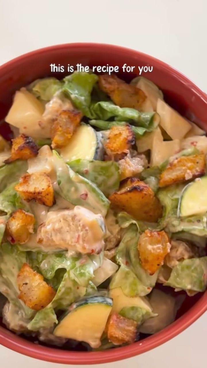 ತುಂಬಾ ರುಚಿಕರವಾದ ಸಿಹಿ ಆಲೂಗಡ್ಡೆ ಸಲಾಡ್