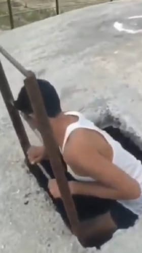 ಕುಡಿಯುವ ನೀರಿನ ಟ್ಯಾಂಕ್​ ಅನ್ನು ಸ್ವಿಮಿಂಗ್​ ಫೂಲ್ ಮಾಡಿಕೊಂಡ ಯುವಕರು