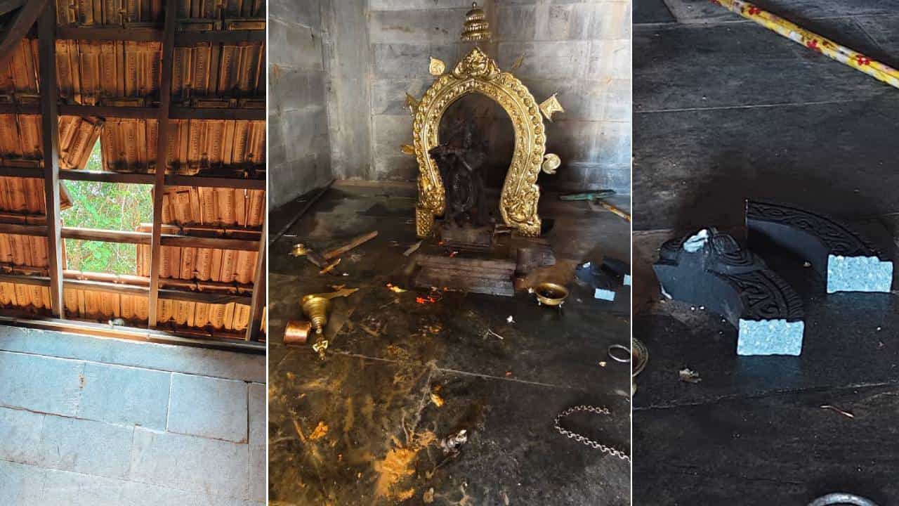 ಬೆಳ್ತಂಗಡಿಯ ಐತಿಹಾಸಿಕ ದೇಗುಲಕ್ಕೆ ನುಗ್ಗಿ ದಾಂಧಲೆ: ದೈವದ ಪರಿಕರಗಳನ್ನ ಚೆಲ್ಲಾಪಿಲ್ಲಿ ಮಾಡಿದ ಪದವೀಧರ
