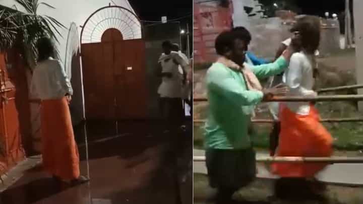 ದಲಿತ ಎನ್ನೋ ಕಾರಣಕ್ಕೆ ಎಳೆದಾಡಿ ಸ್ವಾಮೀಜಿ ಮೇಲೆ ಹಲ್ಲೆ: ದೇವಸ್ಥಾನದಿಂದ ಎತ್ತಿ ಹೊರಹಾಕಿದ ಟ್ರಸ್ಟಿಗಳು ದಲಿತ ಎನ್ನೋ ಕಾರಣಕ್ಕೆ ಎಳೆದಾಡಿ ಸ್ವಾಮೀಜಿ ಮೇಲೆ ಹಲ್ಲೆ: ದೇವಸ್ಥಾನದಿಂದ ಎತ್ತಿ ಹೊರಹಾಕಿದ ಟ್ರಸ್ಟಿಗಳು