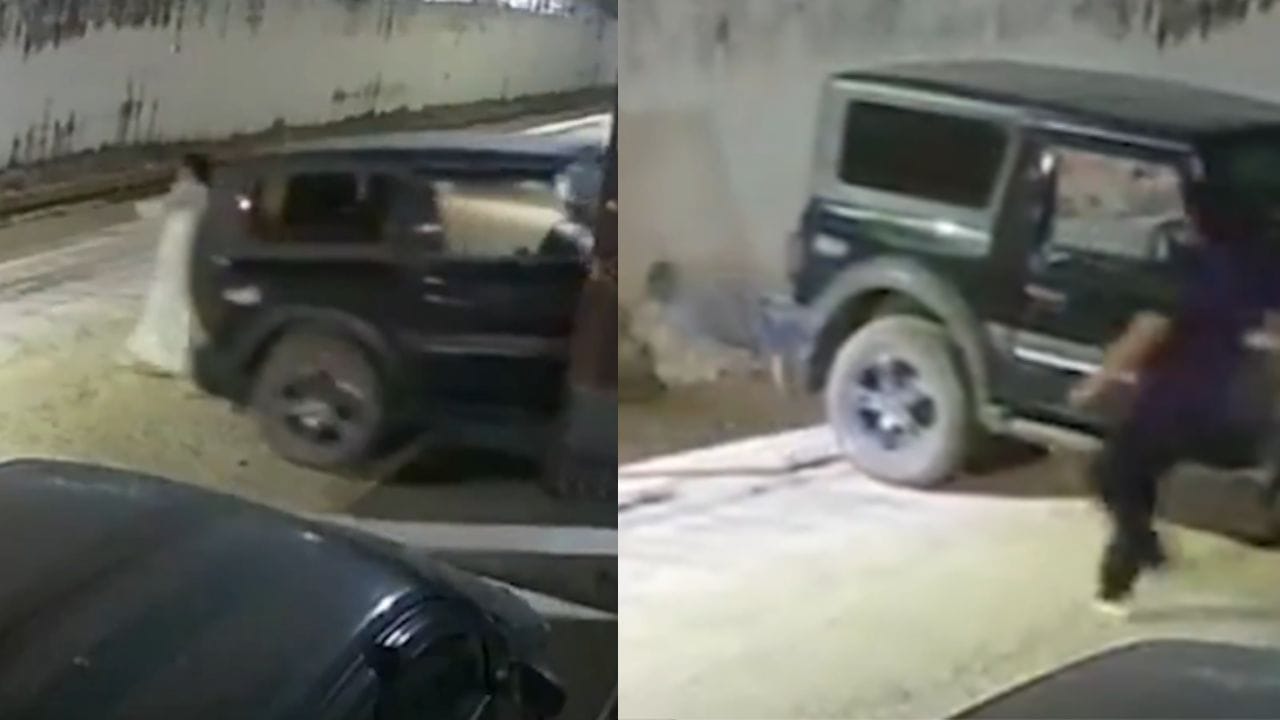 ಮೊಮ್ಮಗನ ಅಜಾಗರೂಕತೆಗೆ ಬಲಿಯಾದ ಅಜ್ಜಿ: ಗೋಡೆ ಹಾಗೂ ಥಾರ್ ನಡುವೆ ಸಿಲುಕಿ ಅಪ್ಪಚ್ಚಿಯಾದ ವೃದ್ಧೆ