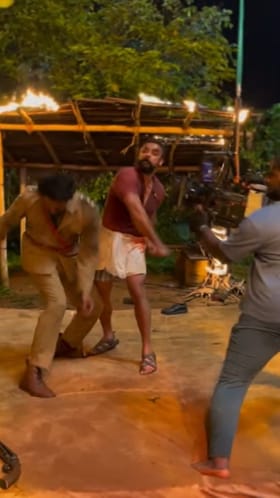 ಫೈಟ್ ದೃಶ್ಯಗಳ ಶೂಟಿಂಗ್ ಹೀಗೆ ಆಗುತ್ತೆ ನೋಡಿ