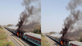 ಚಾರ್ಮಿನಾರ್ ಎಕ್ಸ್‌ಪ್ರೆಸ್‌ನಲ್ಲಿ ಅಗ್ನಿ ಅವಘಡ