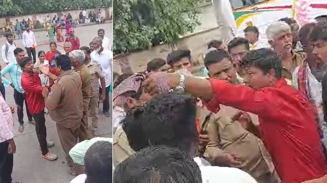 ಬಸ್ ನಿಲ್ಲಿಸದಿರುವುದನ್ನ ಪ್ರಶ್ನಿಸಿದ ವಿದ್ಯಾರ್ಥಿ ಮೇಲೆ ಸಾರಿಗೆ ನೌಕರರ ದರ್ಪ: ವಿಡಿಯೋ ನೋಡಿ