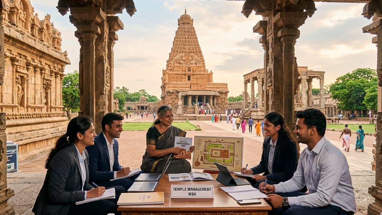 MBA in Temple Management: ದೇವಾಲಯಗಳ ಆಡಳಿತಕ್ಕೂ ಬಂತು ಎಂಬಿಎ ಪದವಿ! ವೃತ್ತಿಜೀವನದ ಹೊಸ ದಾರಿಯಾಗಿ 'ಟೆಂಪಲ್ ಮ್ಯಾನೇಜ್ಮೆಂಟ್'