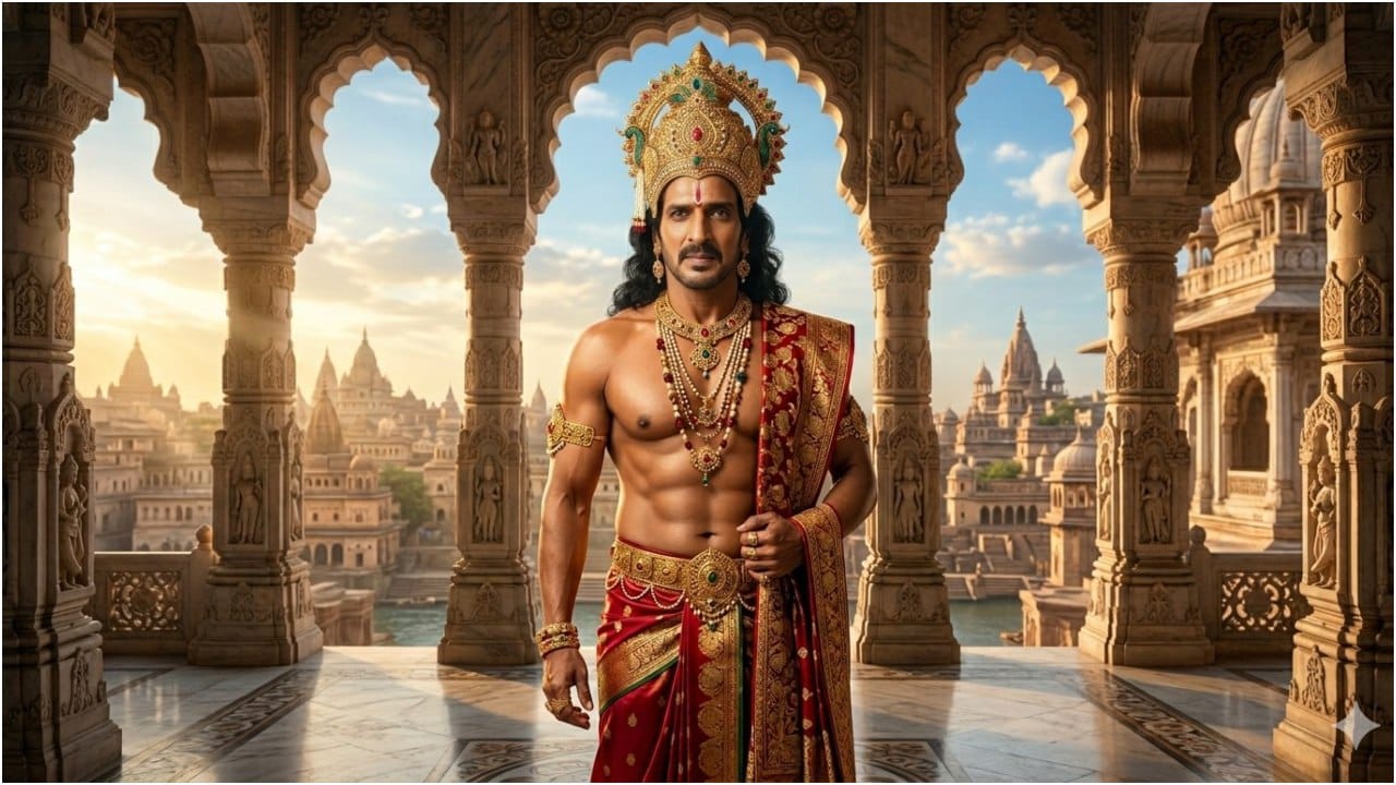 ಉಪೇಂದ್ರ ಅವರು ವಿವಿಧ ರೀತಿಯ ಪಾತ್ರಗಳ ಮೂಲಕ ಮೆಚ್ಚುಗೆ ಪಡೆದಿದ್ದಾರೆ. ಈಗ ಅವರು ರಾಮನಾಗಿದ್ದರೆ ಹೀಗೆ ಕಾಣಿಸುತ್ತಿದ್ದರು. 