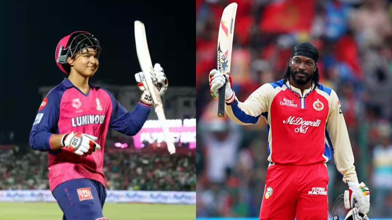 IPL 2026: ಅನುಭವಿ ಬೌಲರ್‌ಗಳ ನಿದ್ದೆಗೆಡಿಸುತ್ತಿರುವ ರಾಜಸ್ಥಾನ ರಾಯಲ್ಸ್ ತಂಡದ ಉದಯೋನ್ಮುಖ ತಾರೆ ವೈಭವ್ ಸೂರ್ಯವಂಶಿ (Vaibhav Sooryavanshi), ತಮ್ಮ ಸ್ಫೋಟಕ ಬ್ಯಾಟಿಂಗ್ ಮೂಲಕ ಐಪಿಎಲ್ ಇತಿಹಾಸದ ಬೃಹತ್ ದಾಖಲೆಯನ್ನು ಪುಡಿಪುಡಿ ಮಾಡುವ ಹಾದಿಯಲ್ಲಿದ್ದಾರೆ. ಅದು ಕ್ರಿಸ್​ ಗೇಲ್ ಬರೆದಿಟ್ಟಿರುವ ಭರ್ಜರಿ ದಾಖಲೆಯನ್ನು ಎಂಬುದು ವಿಶೇಷ.