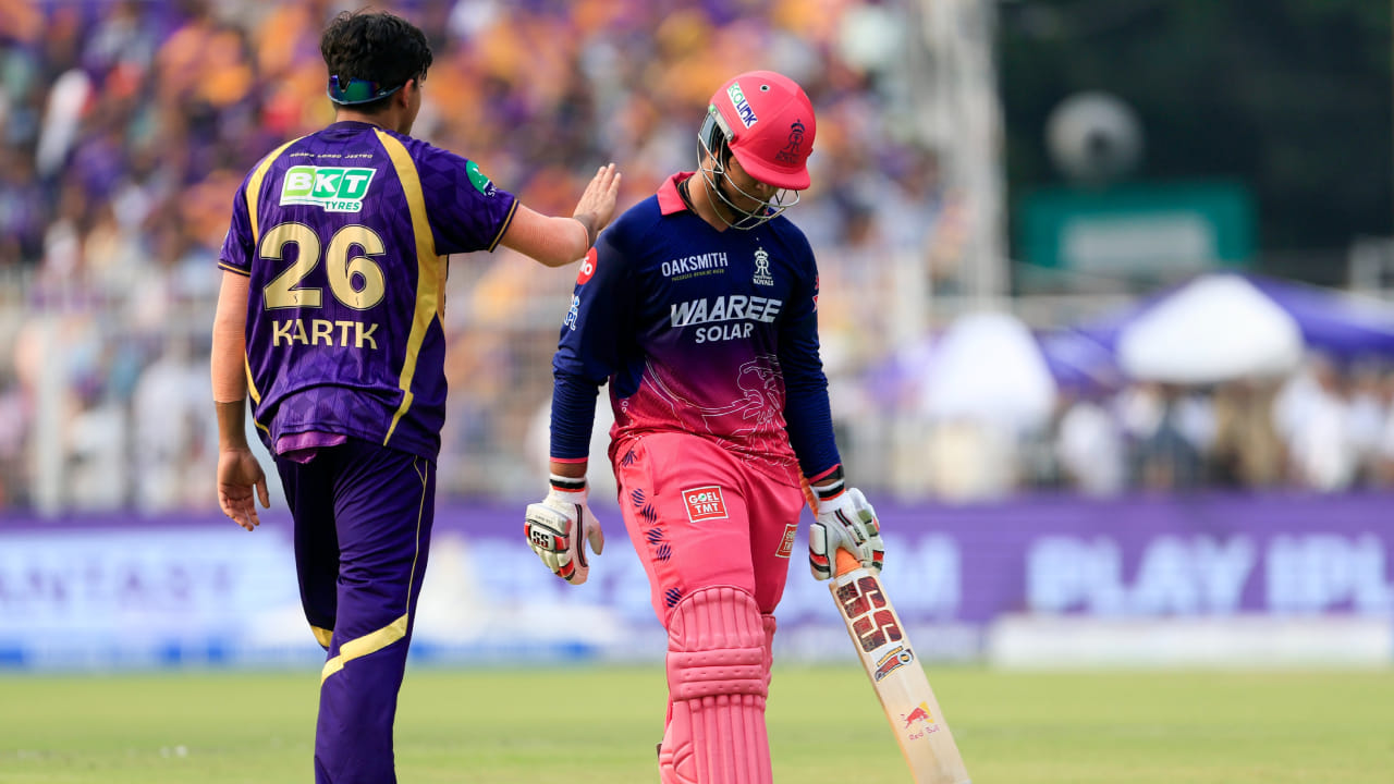 KKR vs RR: ಅರ್ಧಶತಕದಂಚಿನಲ್ಲಿ ಎಡವಿದ ವೈಭವ್ ಸೂರ್ಯವಂಶಿ