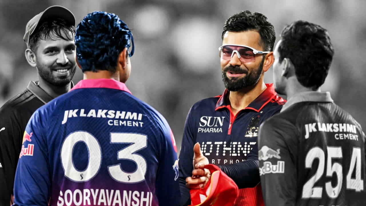 ವೈಭವ್ ಸೂರ್ಯವಂಶಿಗೆ ವಿಶೇಷ ಗಿಫ್ಟ್ ನೀಡಿದ ವಿರಾಟ್ ಕೊಹ್ಲಿ ವೈಭವ್ ಸೂರ್ಯವಂಶಿಗೆ ವಿಶೇಷ ಗಿಫ್ಟ್ ನೀಡಿದ ವಿರಾಟ್ ಕೊಹ್ಲಿ