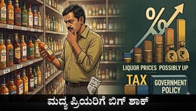 ಎಣ್ಣೆ ಪ್ರಿಯರಿಗೆ ಬಿಗ್​​ ಶಾಕ್​​: ಹಲವು ಮದ್ಯಗಳ ಬೆಲೆ ಶೇ.20ರಷ್ಟು ಏರಿಕೆ